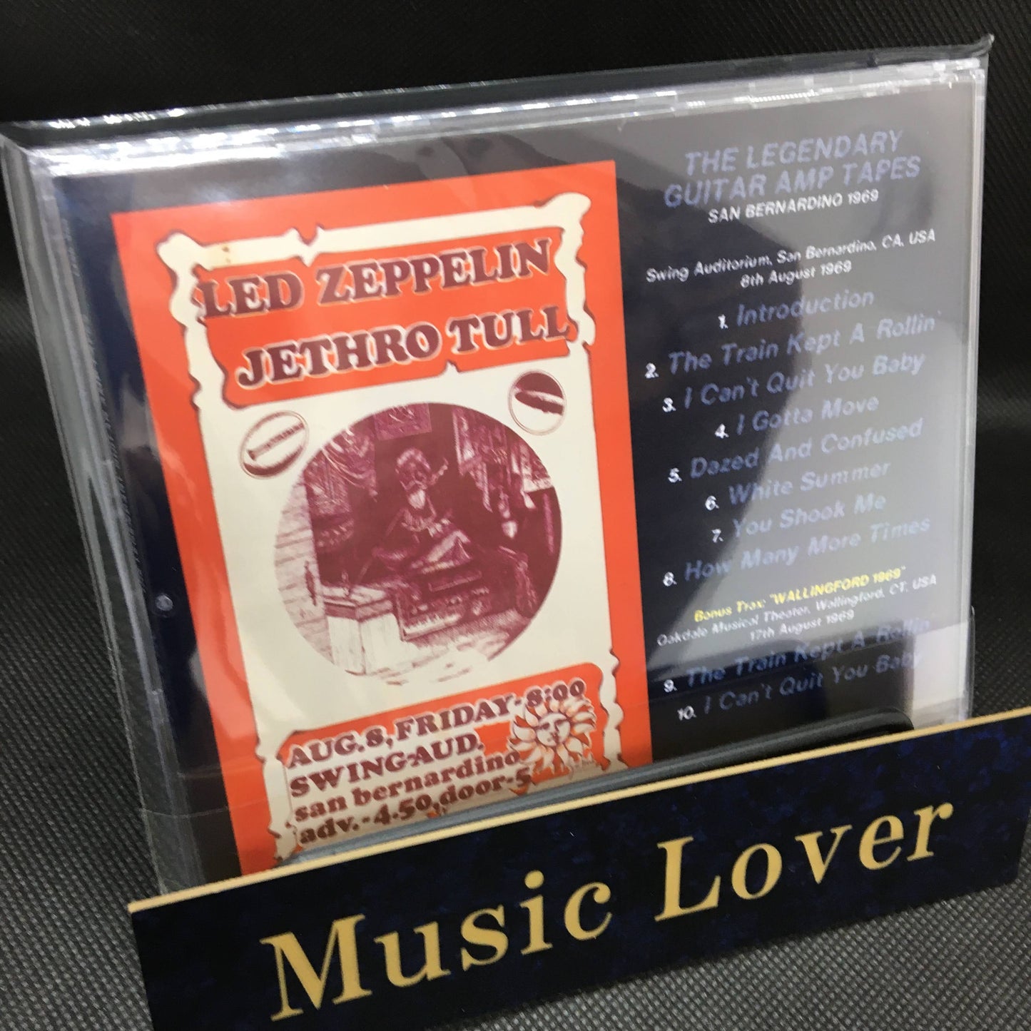 LED ZEPPELIN / THE LEGENDARY GUITAR AMP TAPES SAN BERNARDINO 1969 (1CD)