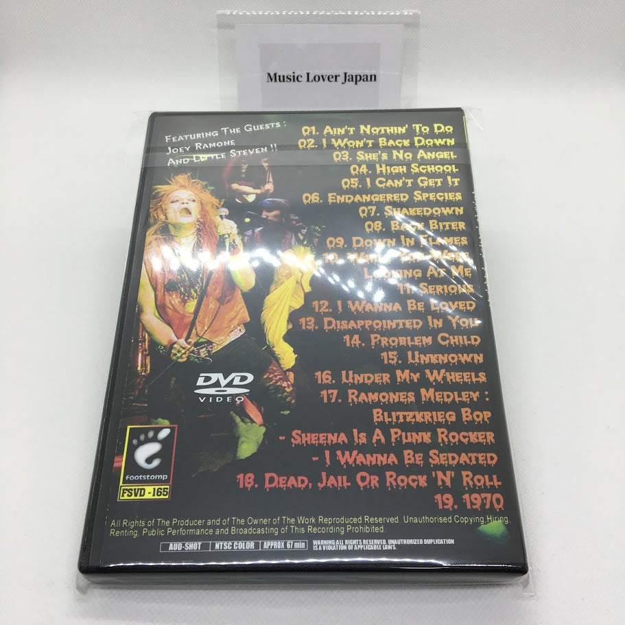 MICHAEL MONROE with SAMI YAFFA / MIKE IS A PUNK ROCKER (1DVDR)