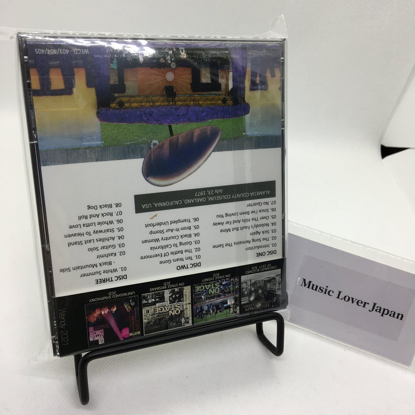 LED ZEPPELIN / WHITE ROSE 1977 (3CD)