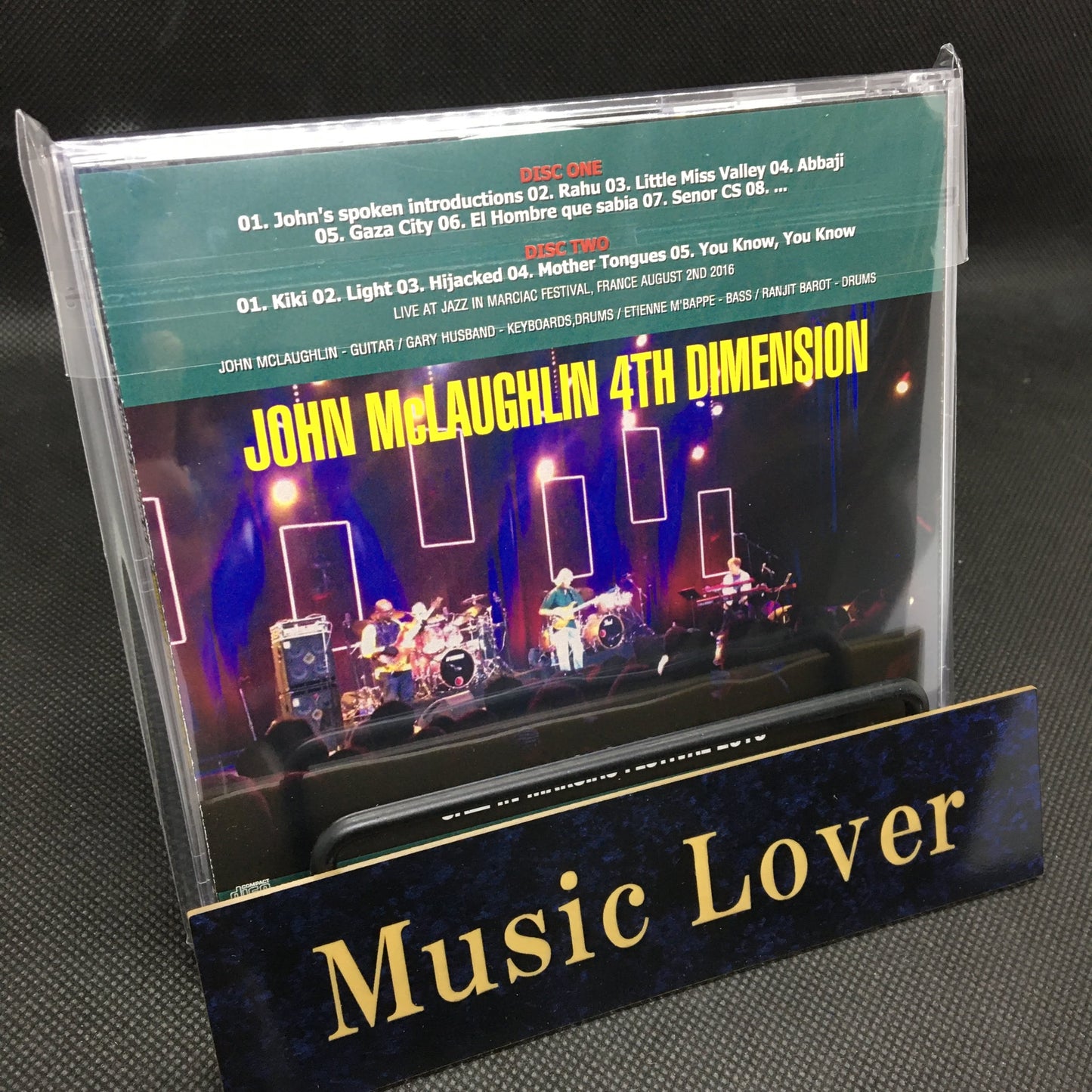 JOHN McLAUGHLIN / JAZZ IN MARCIAC FESTIVAL 2016 SOUNDBOARD (2CDR)