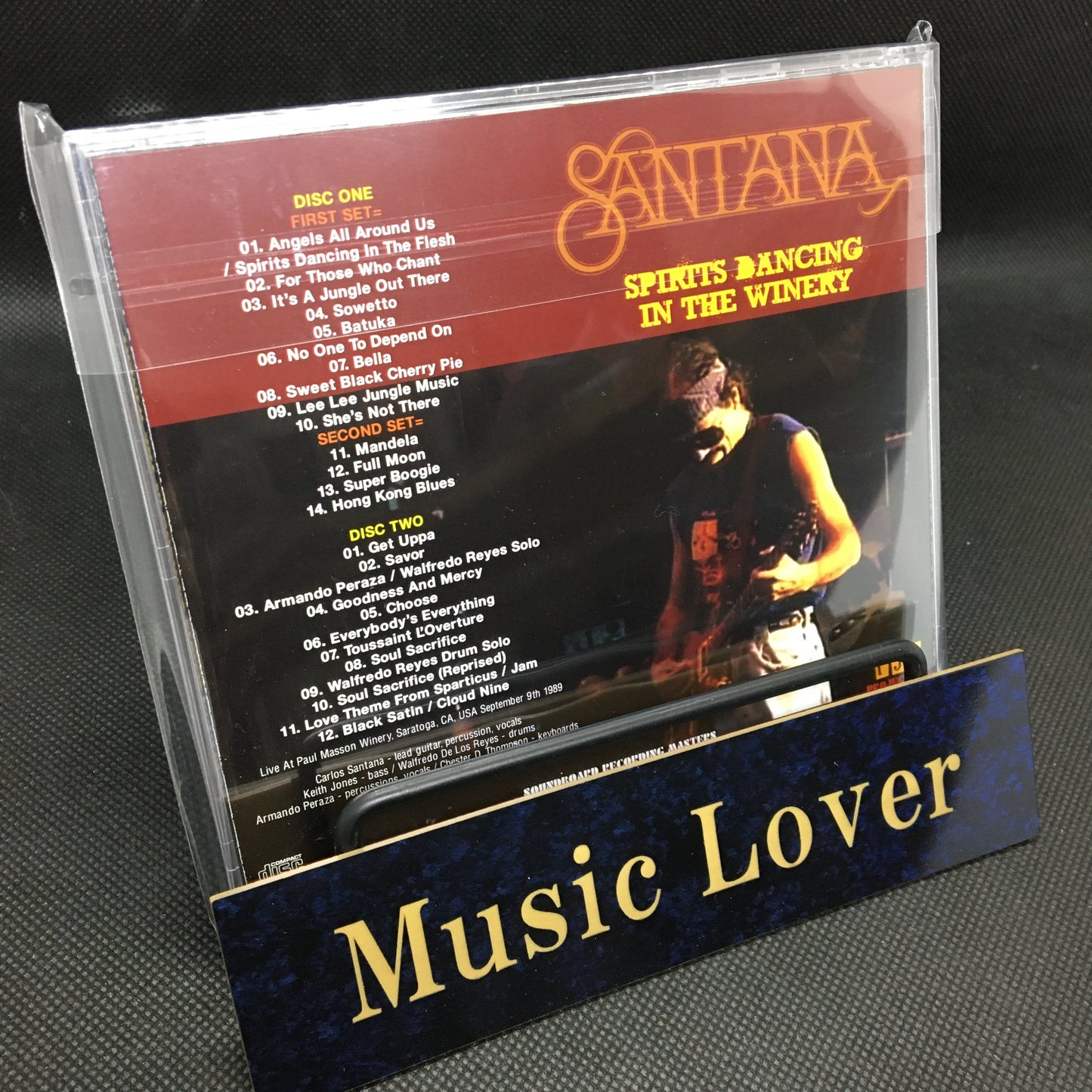 SANTANA / SPIRITS DANCING IN THE WINERY SOUNDBOARD (2CDR)