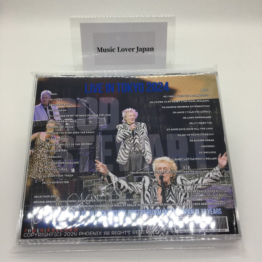Rod Stewart / Asia tour 2024 Ariake Arena (2CDR) Soundboard