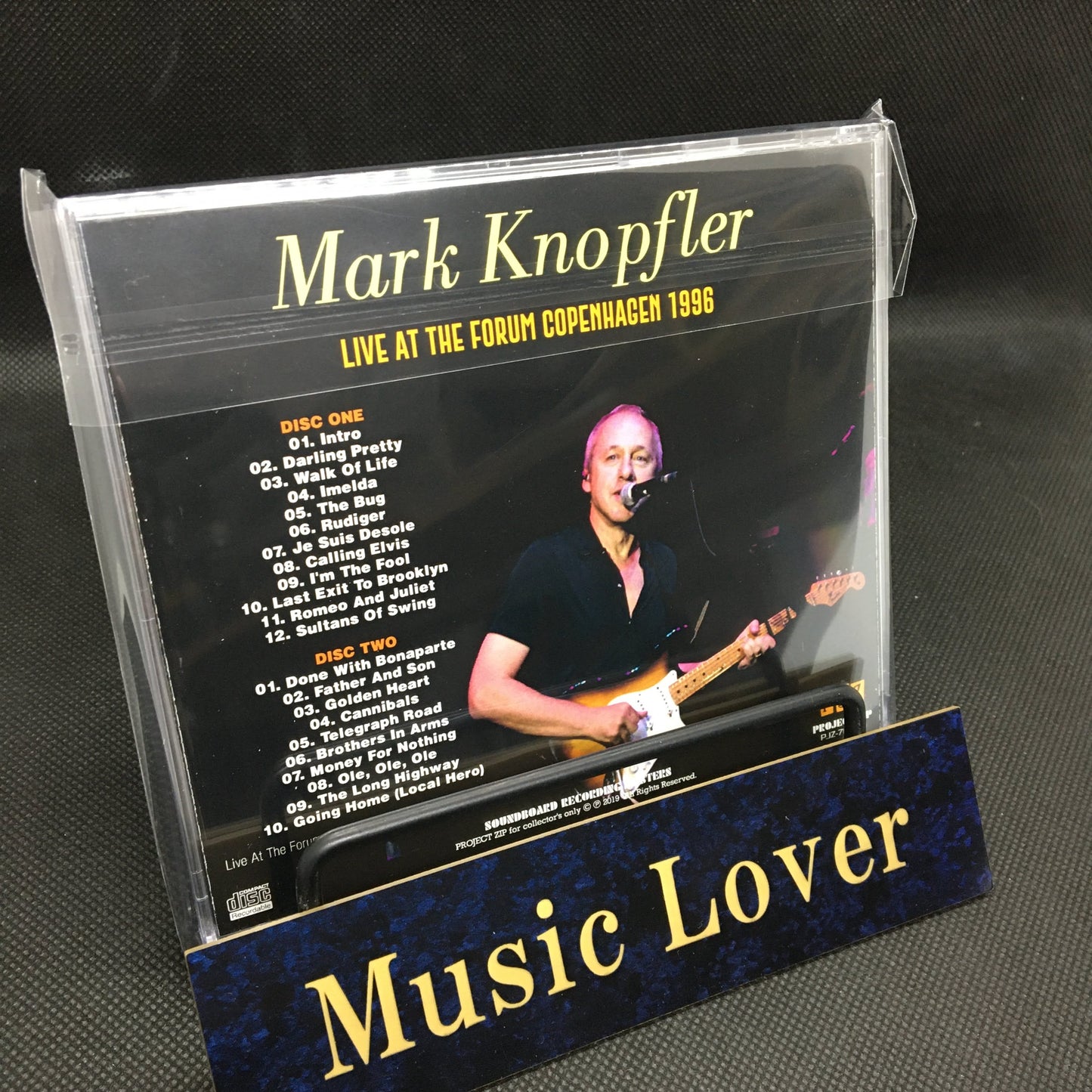 MARK KNOPFLER / DAL VIVO AL FORUM DI COPENAGHEN 1996 Soundboard (2CDR)