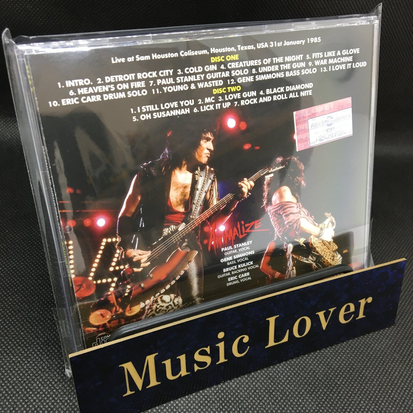 KISS / DEFINITIVE HOUSTON 1985 CAJA DE SONIDO (2 CD)