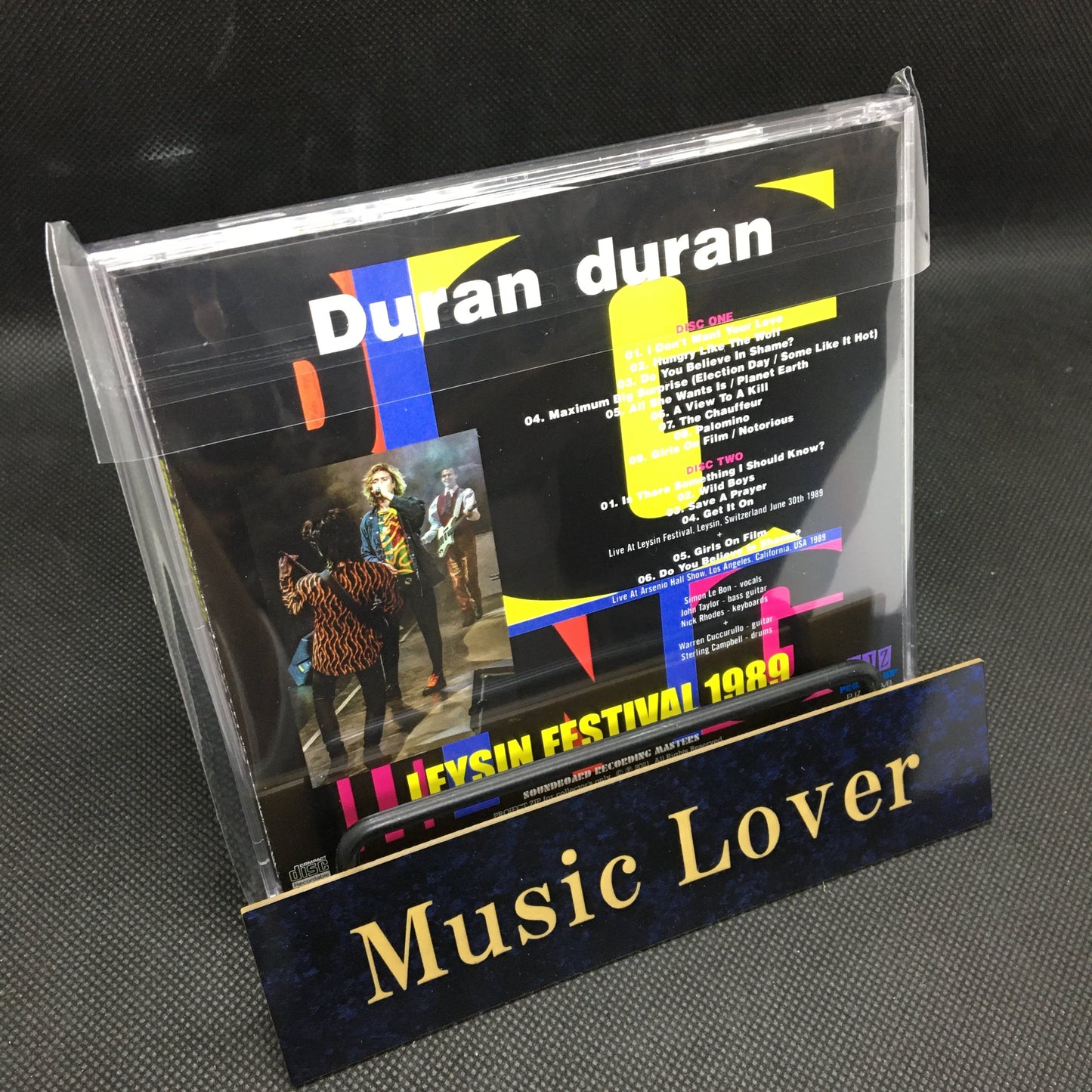 DURAN DURAN / LEYSIN FESTIVAL 1989 Soundboard (2CDR)