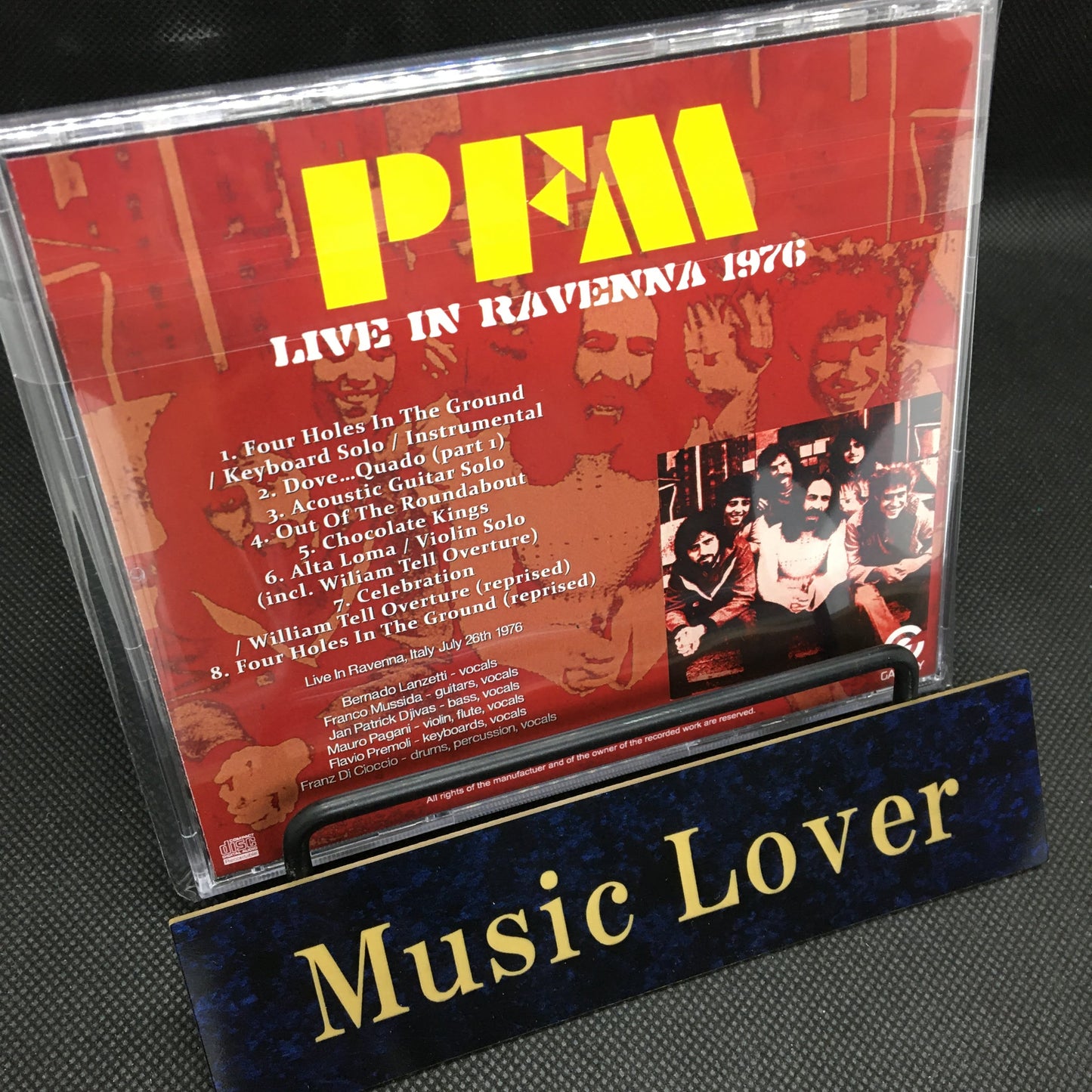 P.F.M. / LIVE IN RAVENNA 1976 (1CDR)