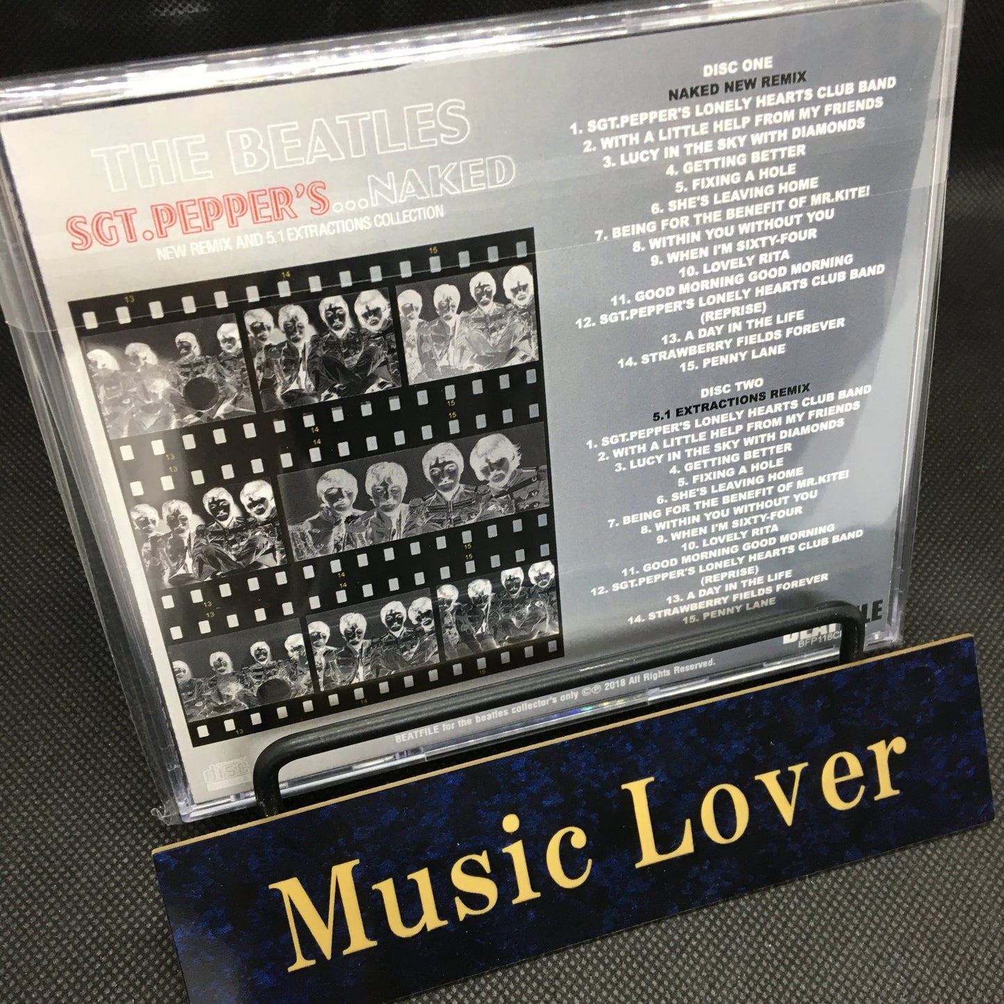 THE BEATLES / SGT.PEPPER'S... NAKED Soundbard (2CDR)