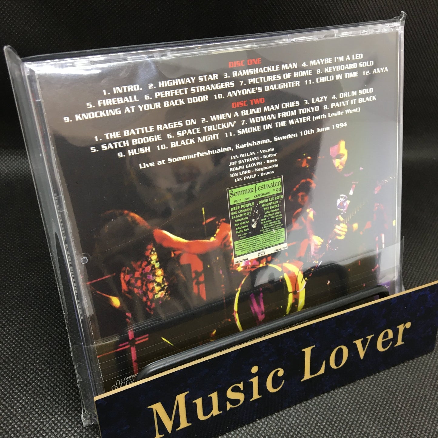 DEEP PURPLE / DEFINITIVE KARLSHAMN 1994 (2CD)