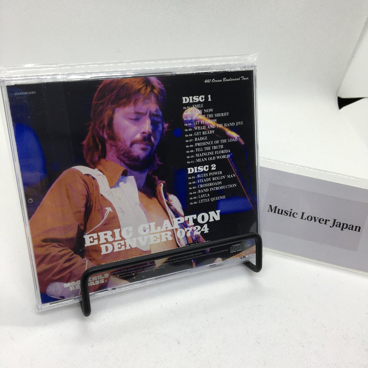 Eric Clapton Denver 0724 2CD Moonchild Records