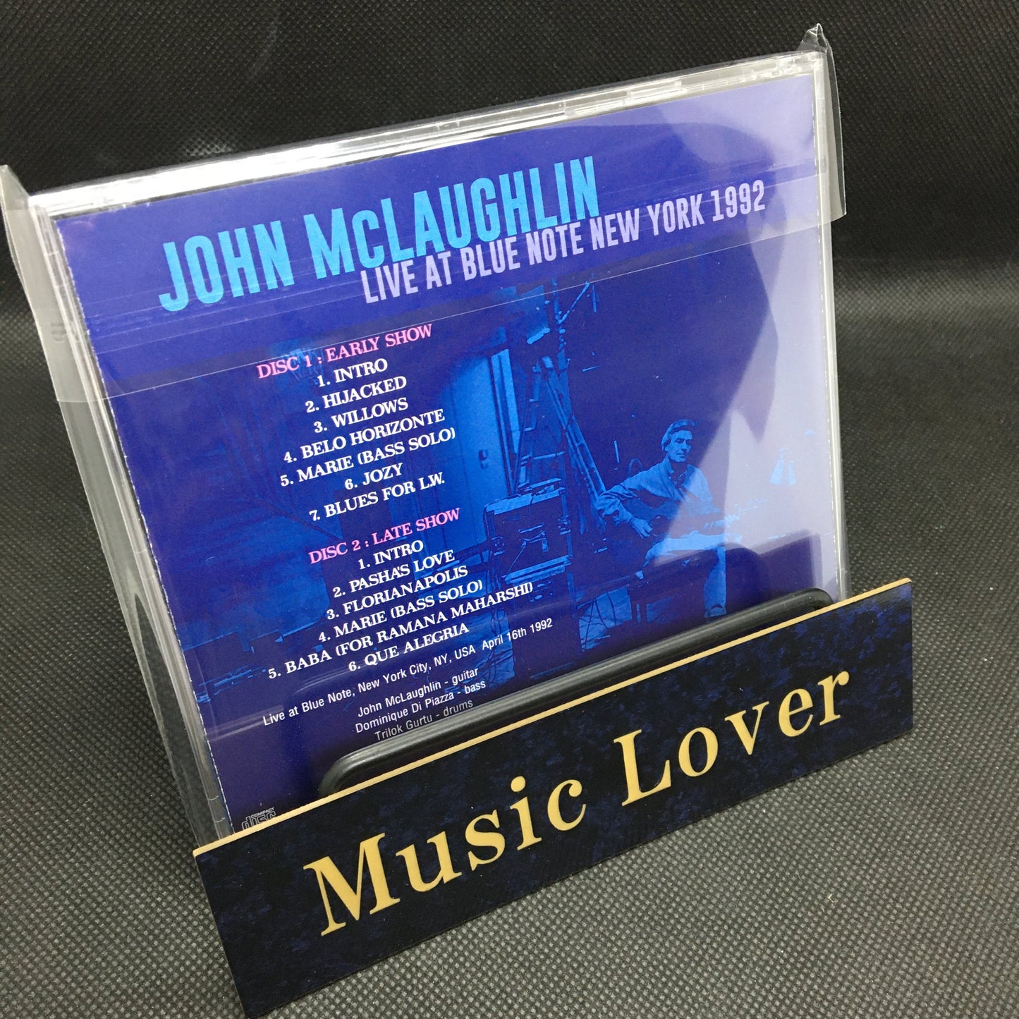 JOHN McLAUGHLIN / LIVE AT BLUE NOTE NEW YORK 1992 (2CDR)
