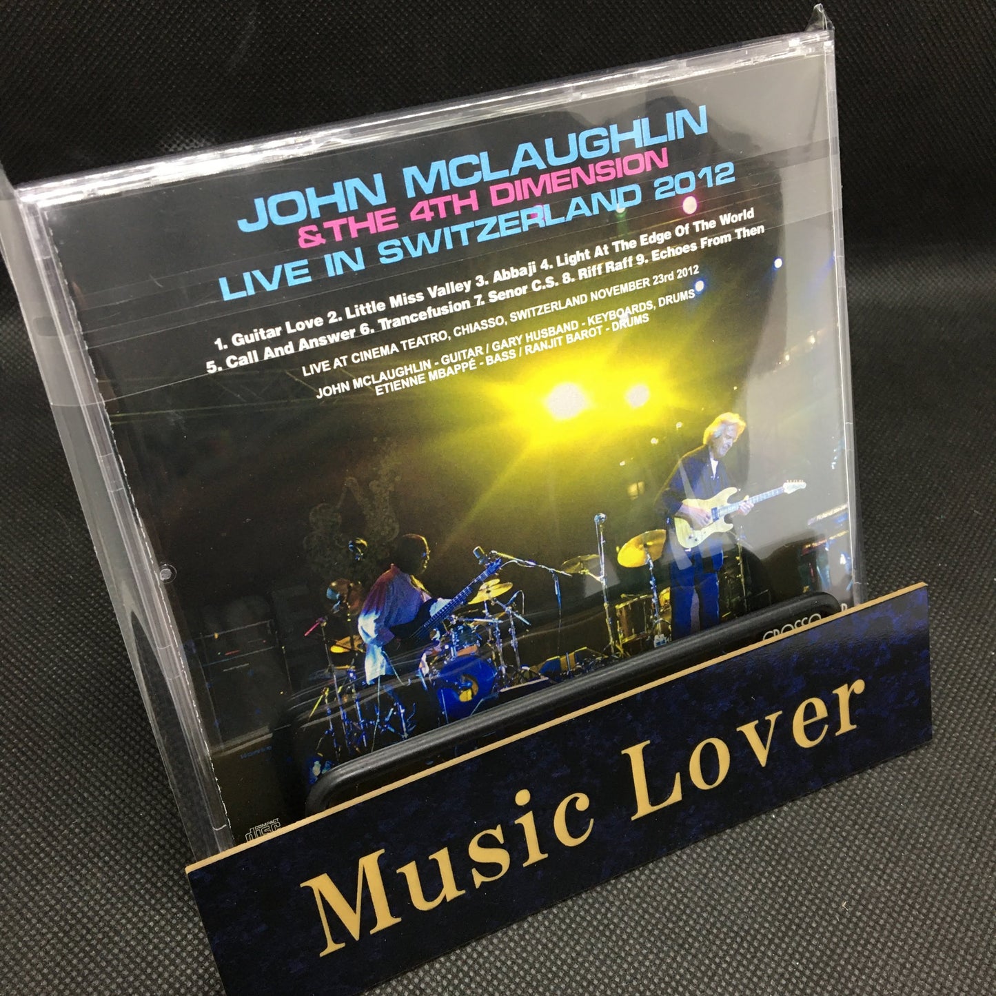 JOHN McLAUGHLIN & THE 4TH DIMENSION / LIVE IN SWITZERLAND 2012 (1CDR)