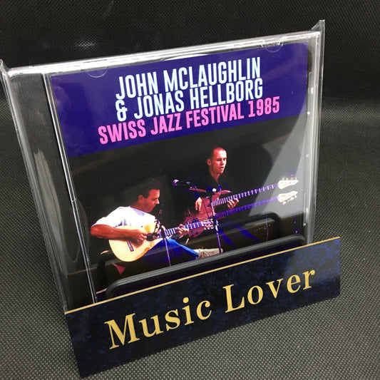 JOHN McLAUGHLIN & JONAS HELLBORG / SWISS JAZZ FESTIVAL 1985 SOUNDBOARD (1CDR)