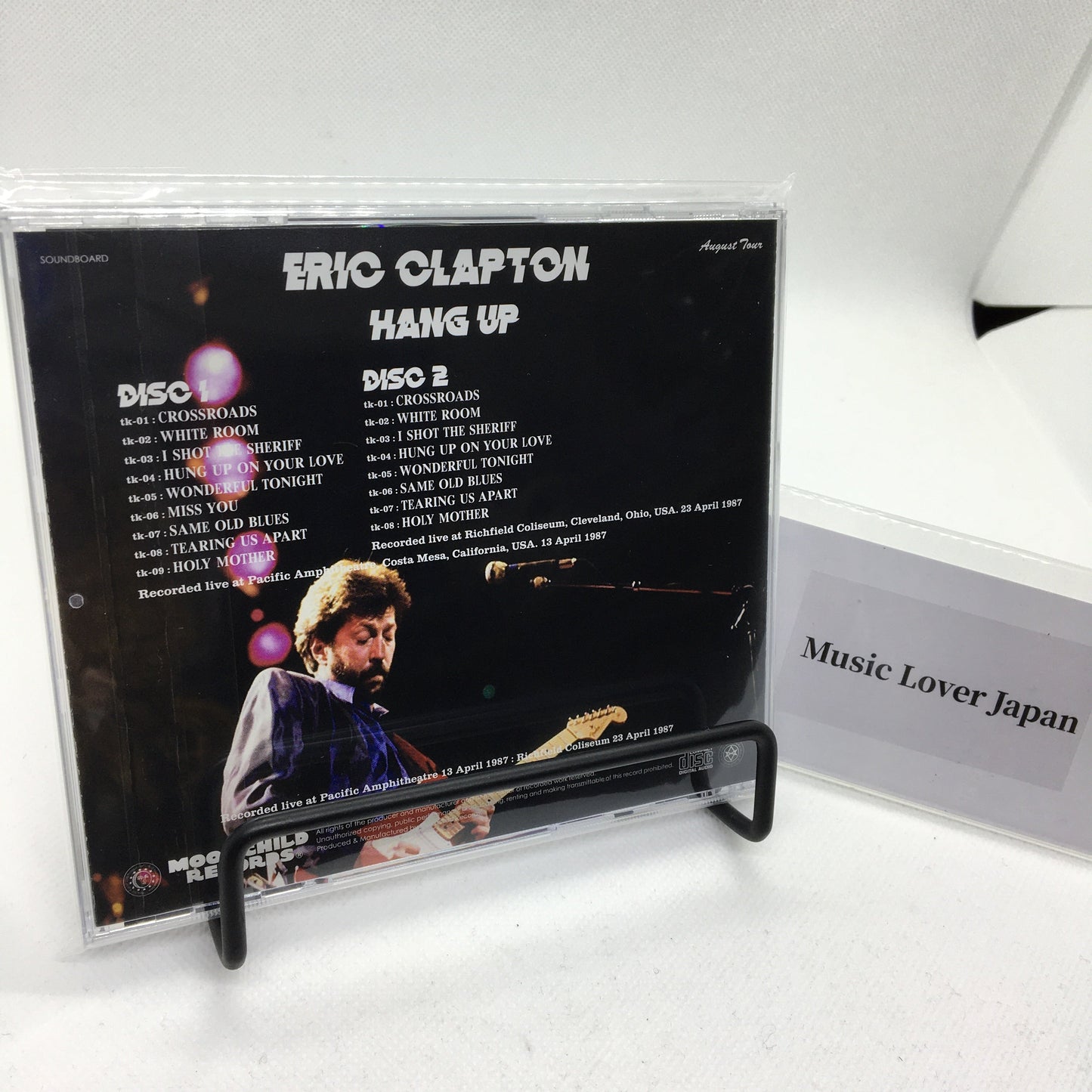 Eric Clapton Hang Up 2CD 1987 Moonchild Records