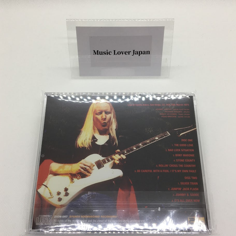 JOHNNY WINTER / SAN DIEGO 1974 (2CD)