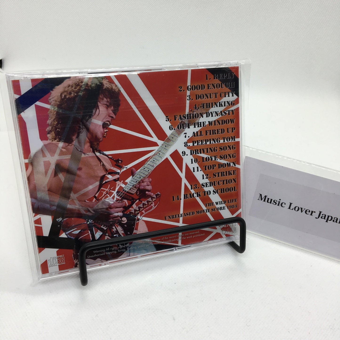 EDWARD VAN HALEN - THE WILD LIFE UNRELEASED SCORE