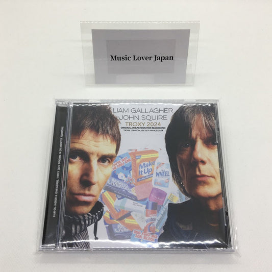 LIAM GALLAGHER & JOHN SQUIRE / TROXY 2024 ORIGINAL IN EAR MONITOR RECORDING IEM (1CDR)