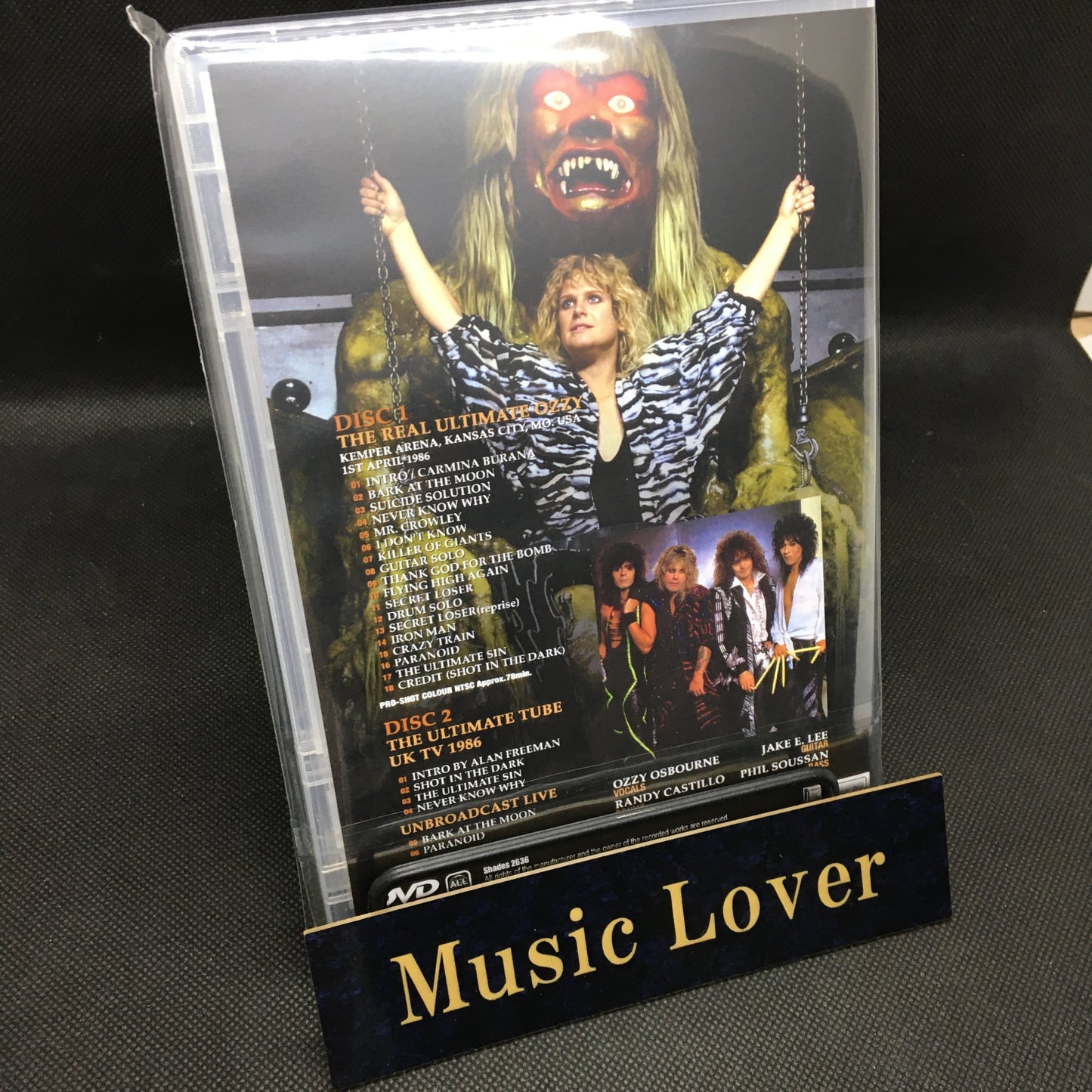 OZZY OSBOURNE / THE REAL ULTIMATE OZZY PRO SHOT (2DVDR)