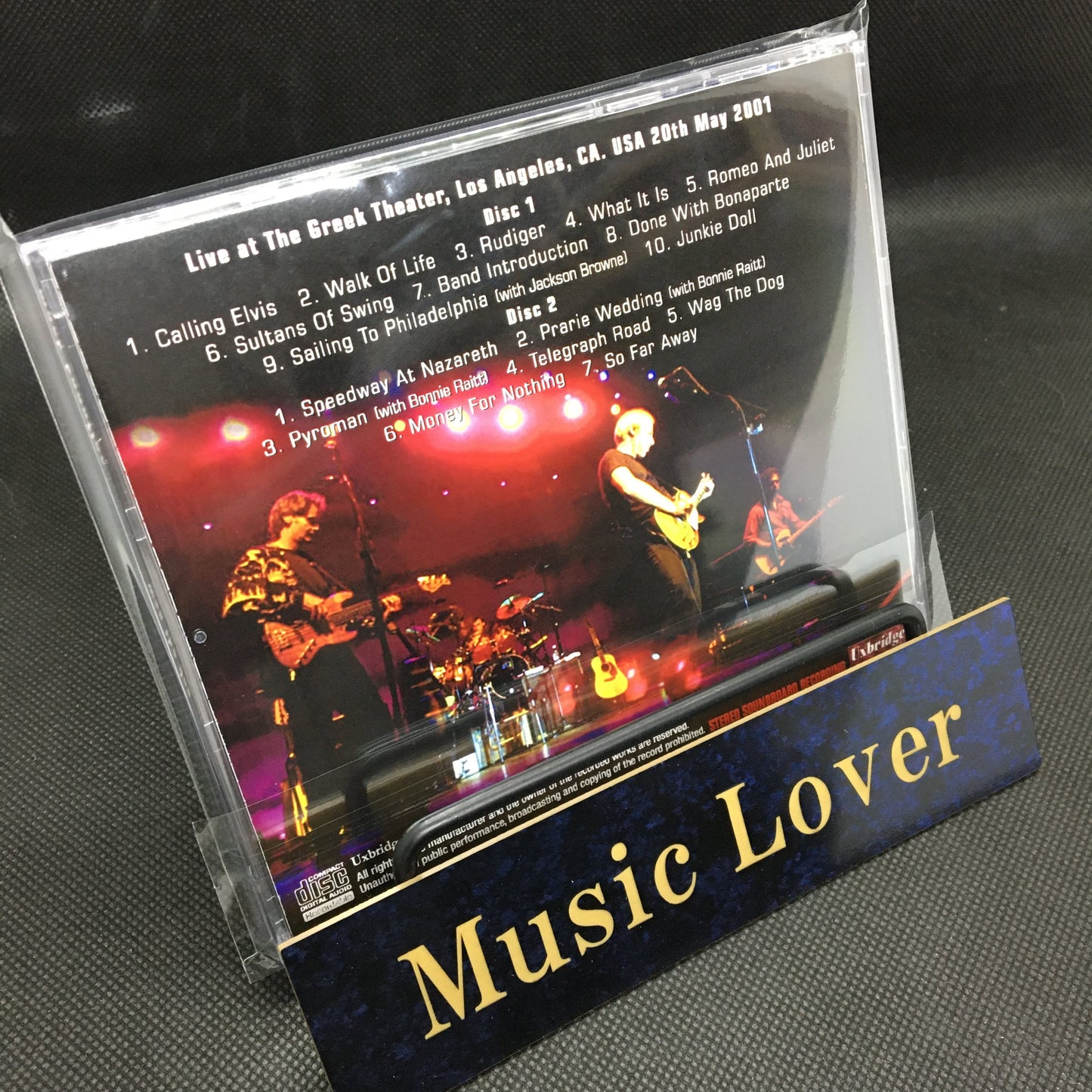 MARK KNOPFLER / WAG THE DOG LOS ANGELES 2001 (2CDR)