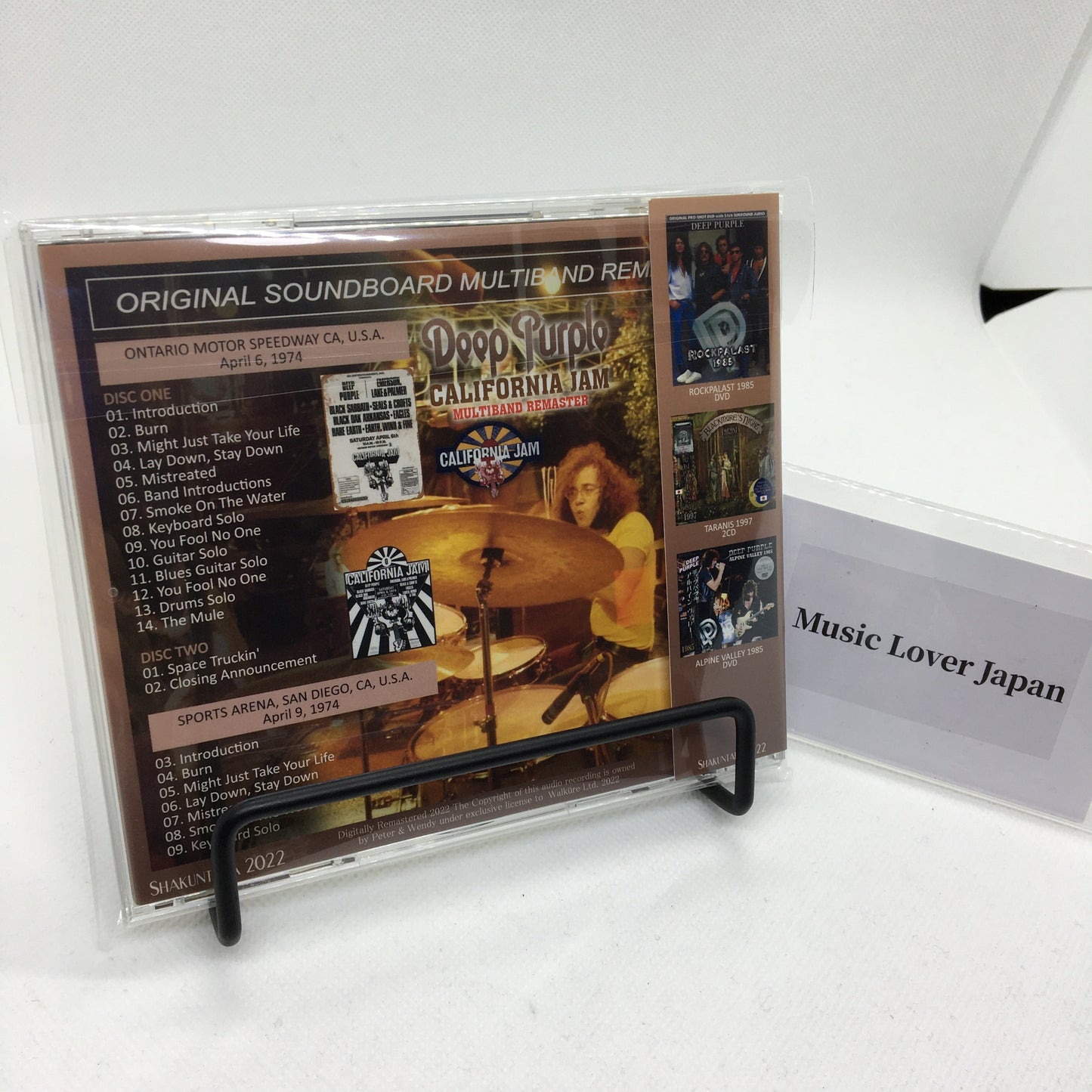 DEEP PURPLE / 1974 CALIFORNIA JAM MULTIBAND REMASTER (2CD)