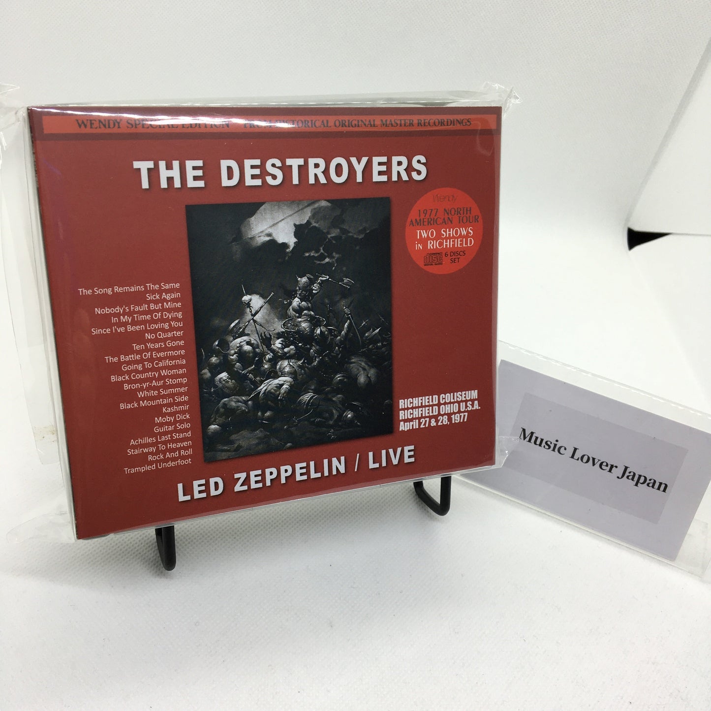 LED ZEPPELIN / THE DESTROYERS 1977 【6CD】