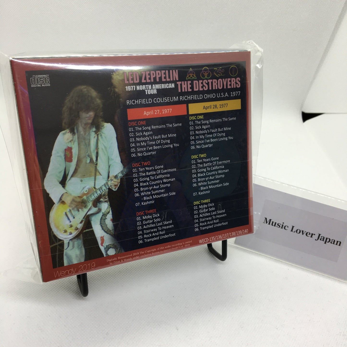 LED ZEPPELIN / THE DESTROYERS 1977 【6CD】