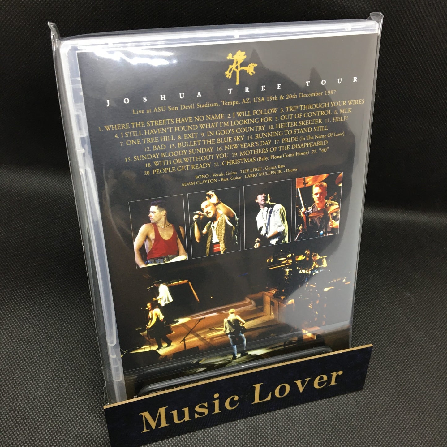 U2 / TEMPE 1987 35MM MASTER PRO SHOT (1DVDR)