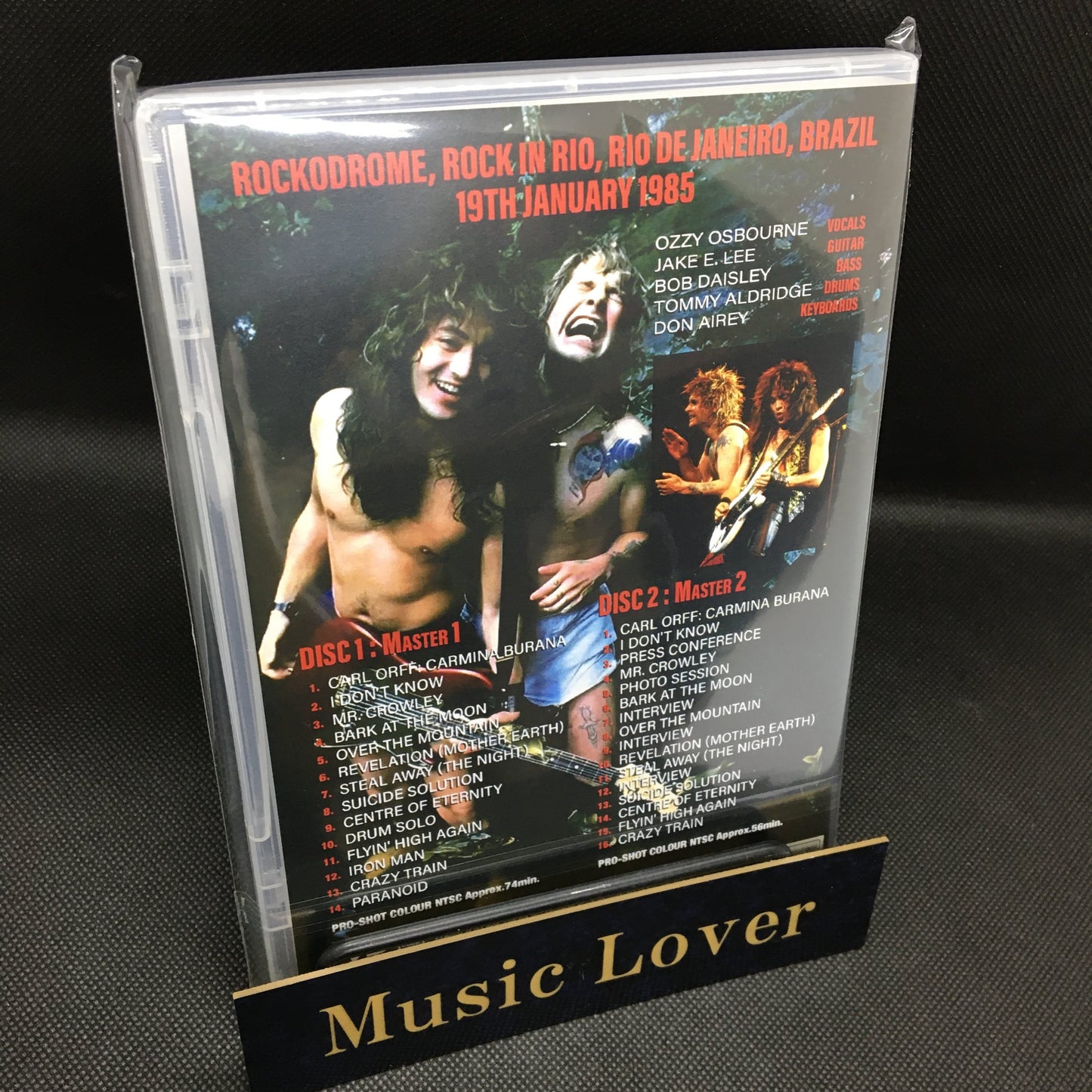 OZZY OSBOURNE / ROCK IN RIO 1985 40TH ANNIVERSARY EDITION PRO SHOT (2DVDR)