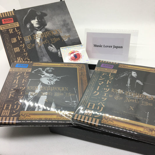 LED ZEPPELIN / CÓMO SE CONQUISTÓ EL NORTE (CAJA DE 8 CD) Empress Valley