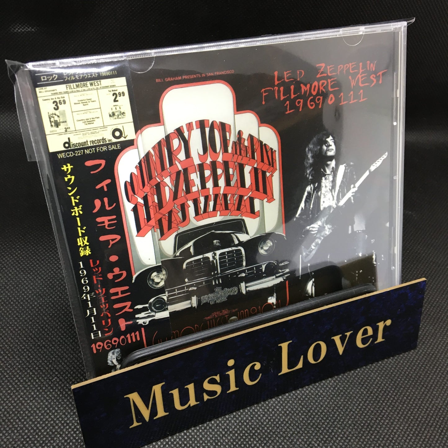 LED ZEPPELIN / FILLMORE WEST 19690111 【1CD】