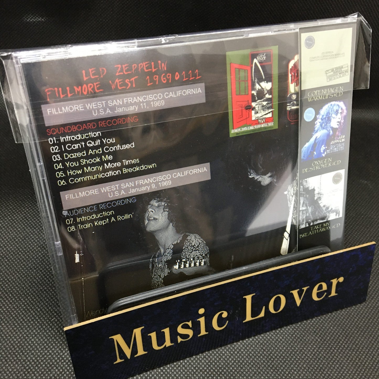 LED ZEPPELIN / FILLMORE WEST 19690111 【1CD】