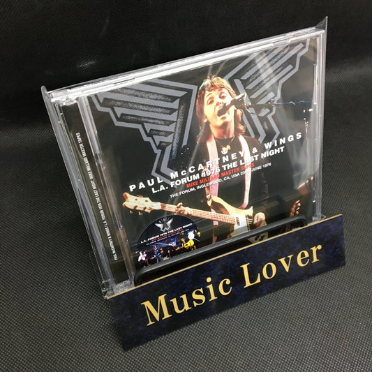 PAUL McCARTNEY & WINGS / L.A. FORUM 1976 THE LAST NIGHT MIKE MILLARD MASTER TAPES (2CD)
