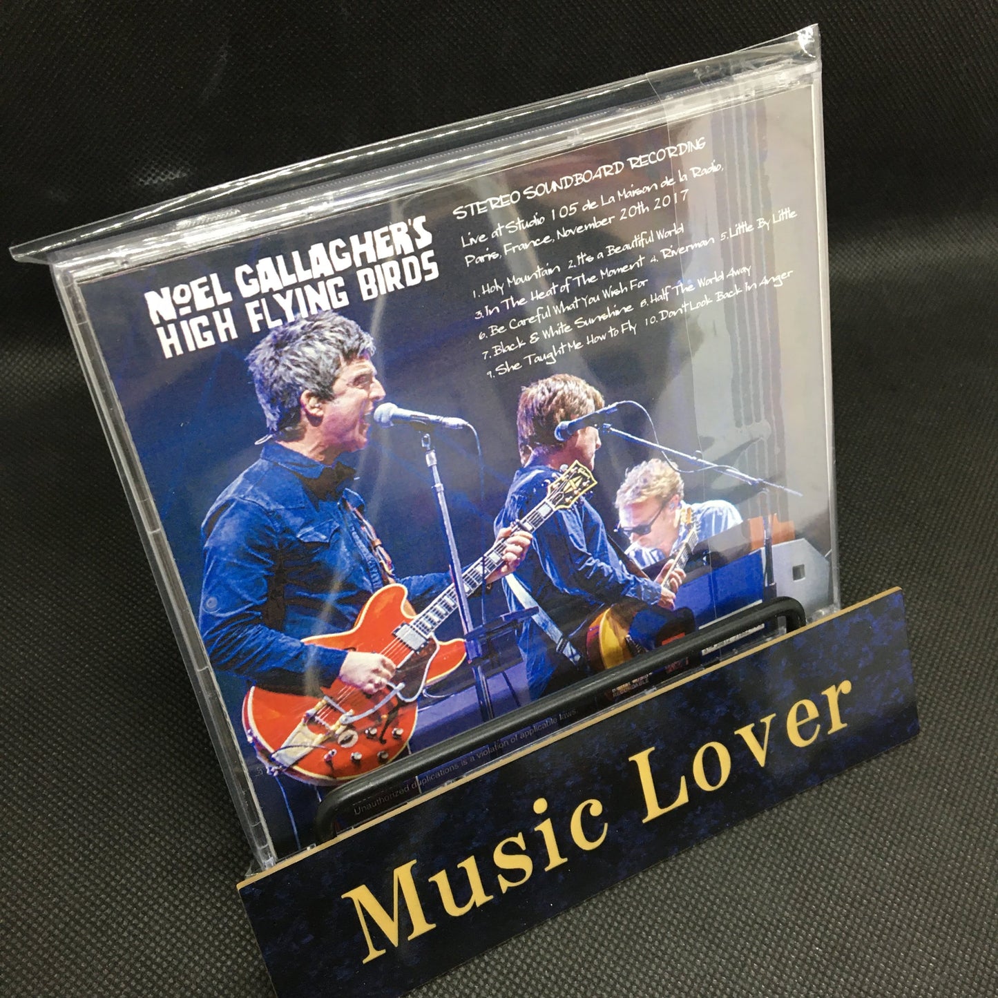 NOEL GALLAGHER'S HIGH FLYING BIRDS / PARIS 2017 Soundboard (1CDR)