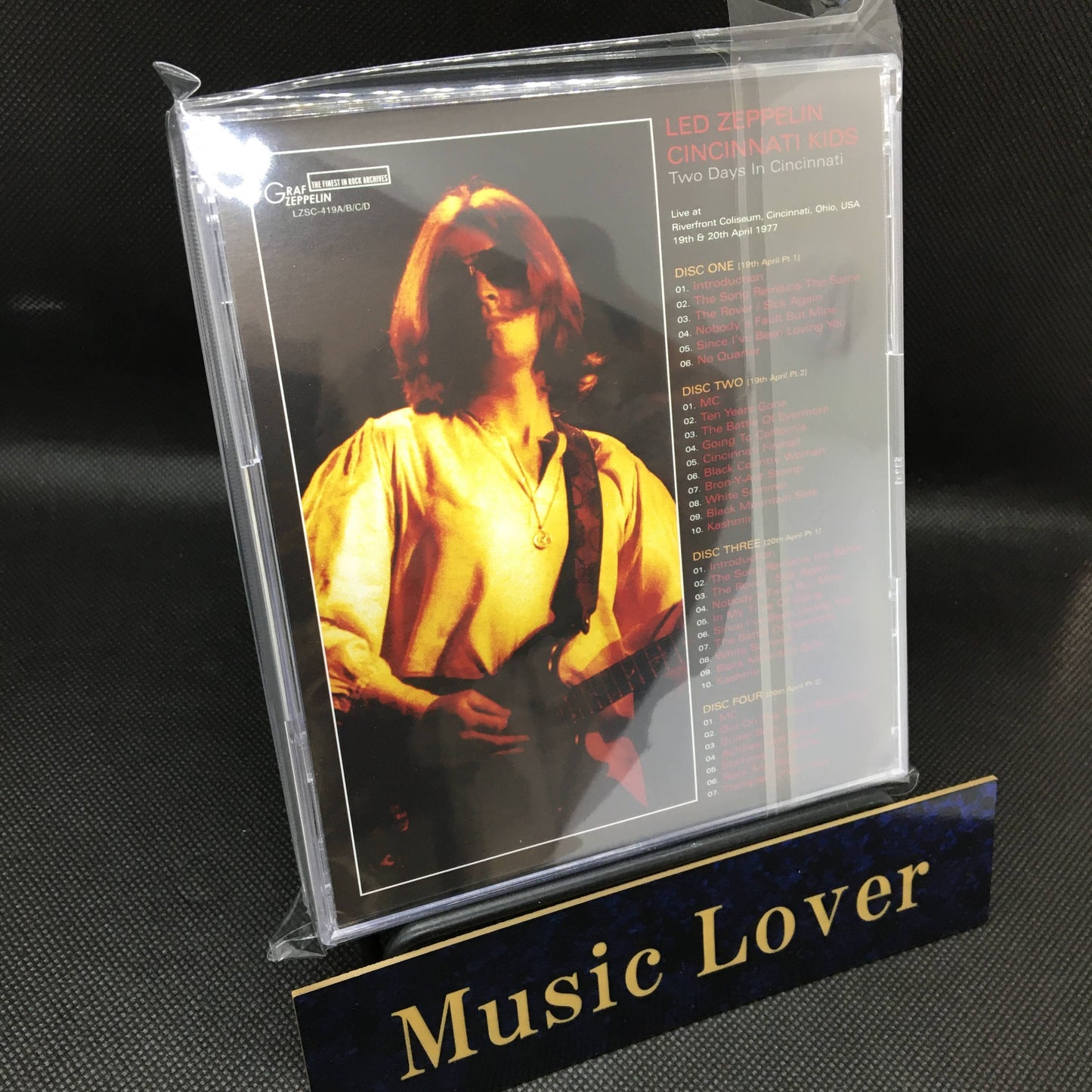 LED ZEPPELIN / CINCINNATI KIDS TWO DAYS IN CINCINNATI (4CD)