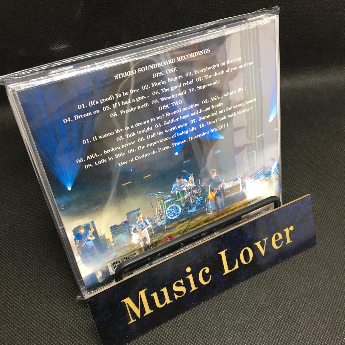 NOEL GALLAGHER'S HIGH FLYING BIRDS / Casino de Paris 2011 STEREO SOUNDBOARD (2CDR)