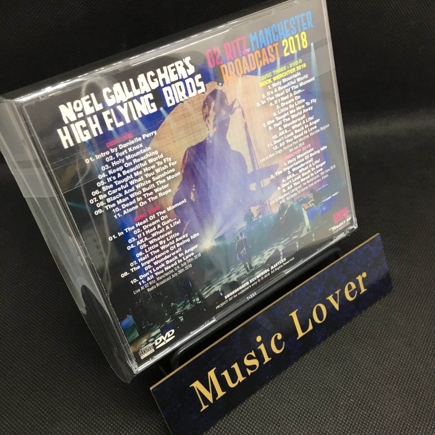 NOEL GALLAGHER / O2 RITZ MANCHESTER BROADCAST 2018 (2CDR+1DVDR)