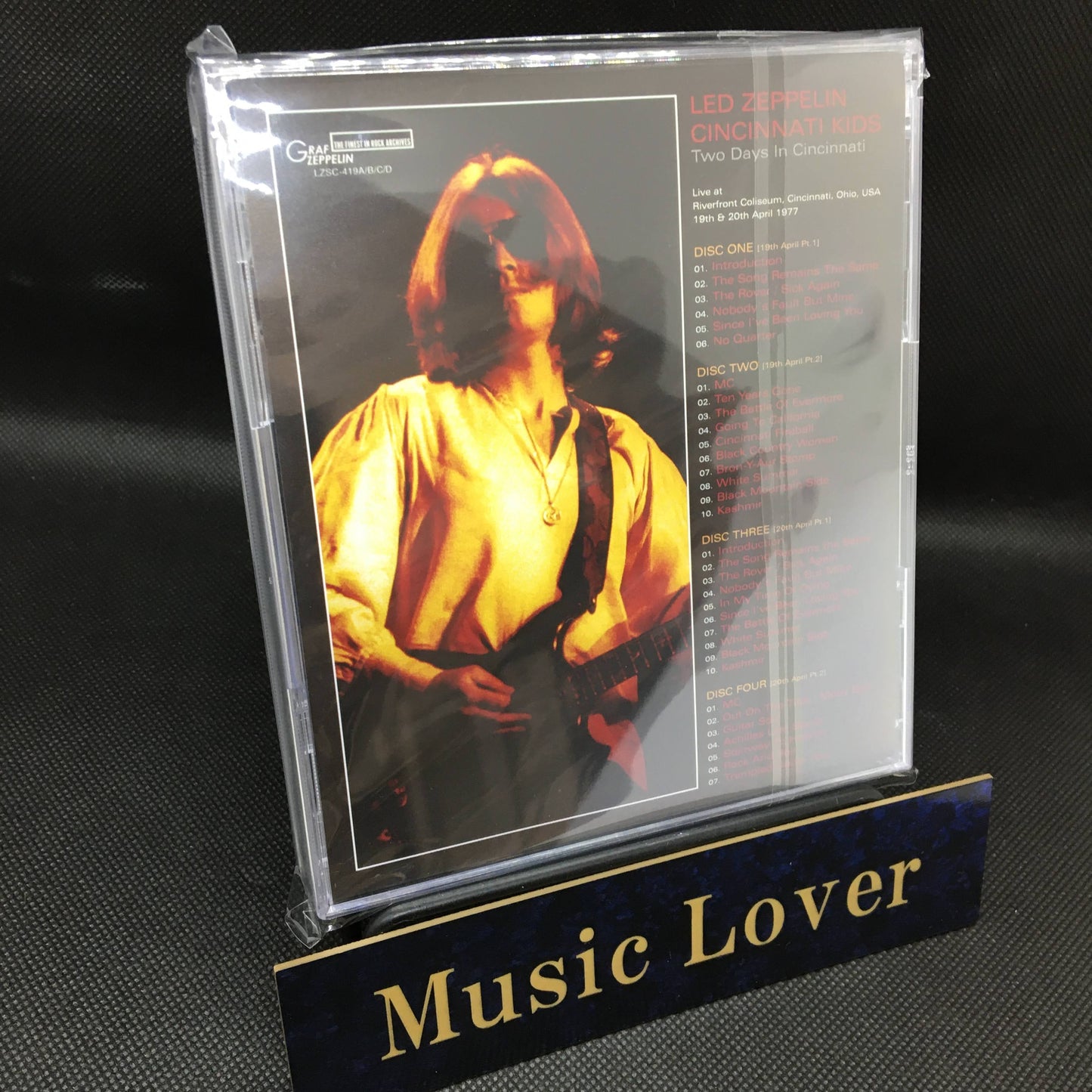 LED ZEPPELIN / CINCINNATI KIDS TWO DAYS IN CINCINNATI (4CD)