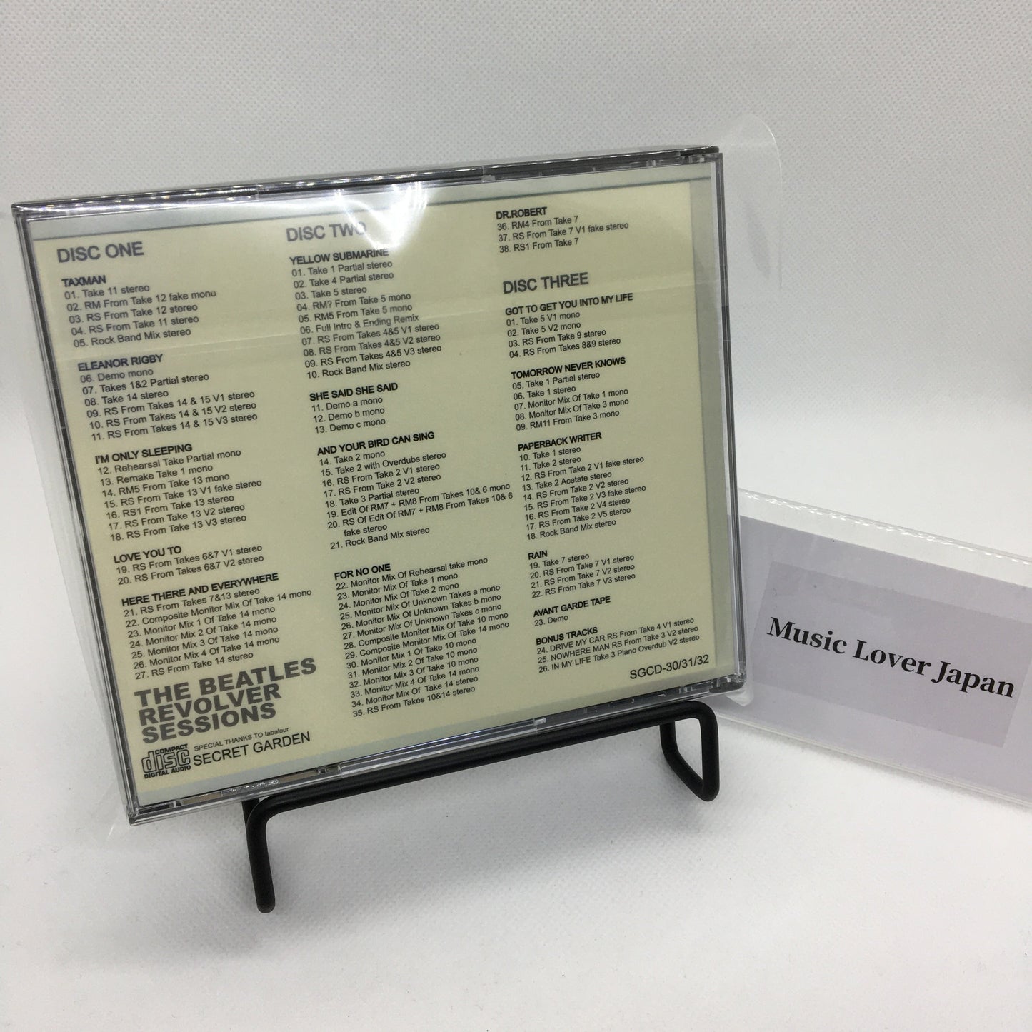 THE BEATLES / REVOLVER SESSIONS 【3CD】