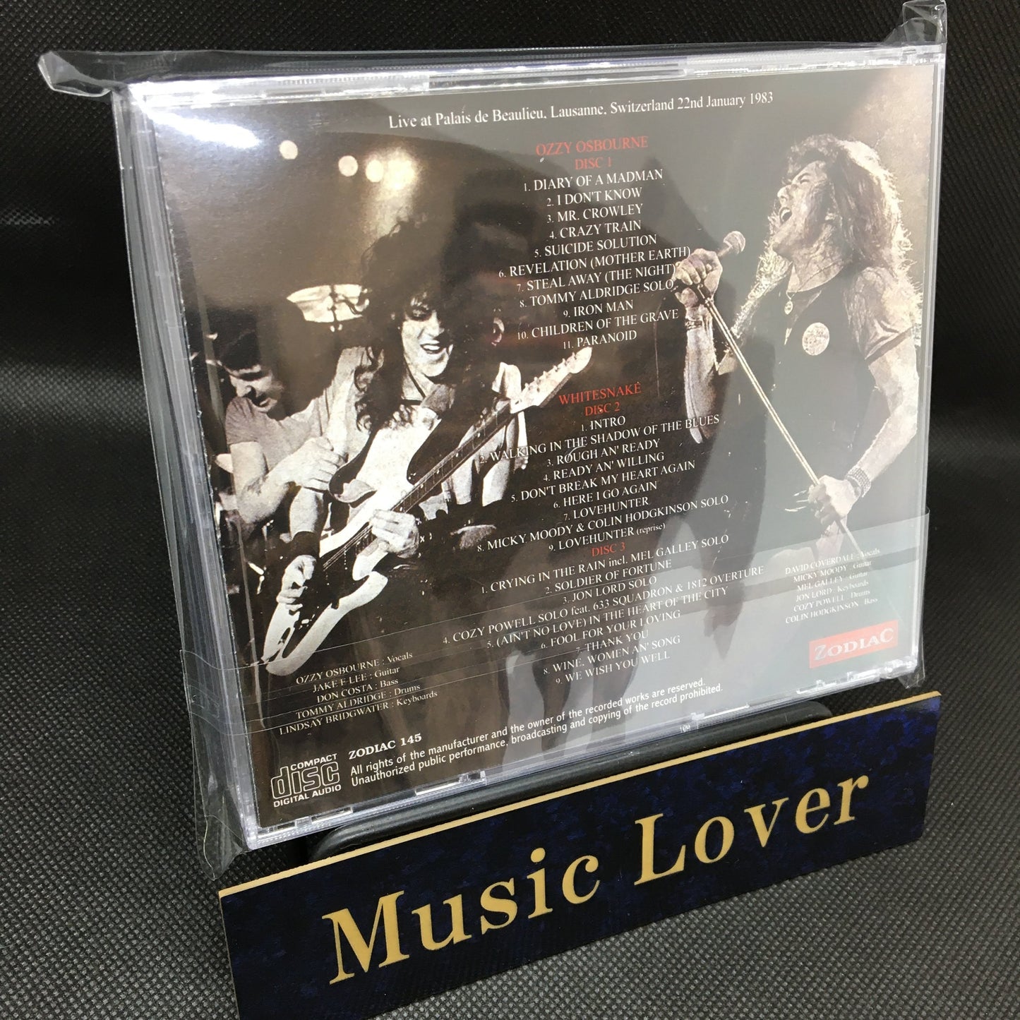 WHITESNAKE / OZZY OSBOURNE / MAESTRI DI LOSANNA 1983 (3CD)