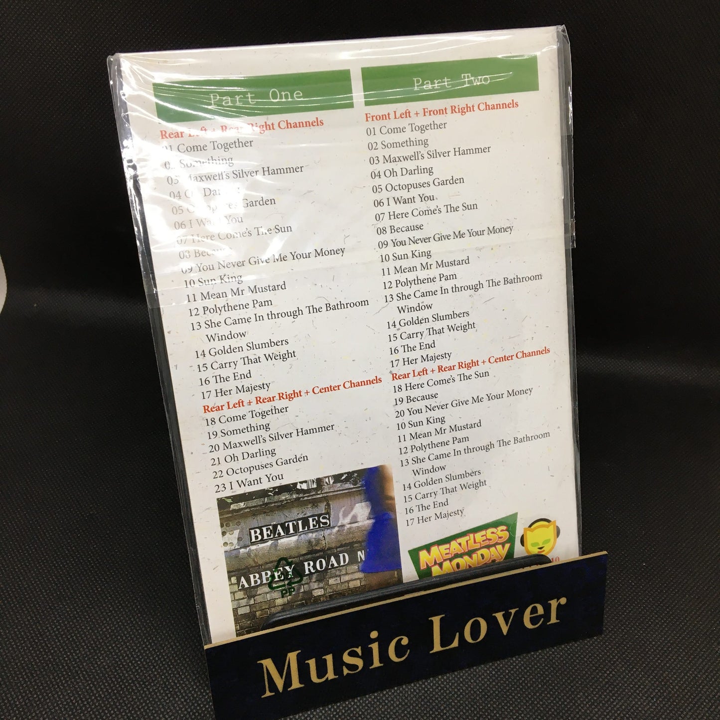 The Beatles Abbey Road 5.1 Channels Copy Cat 2CD Booklet 51 Tracks