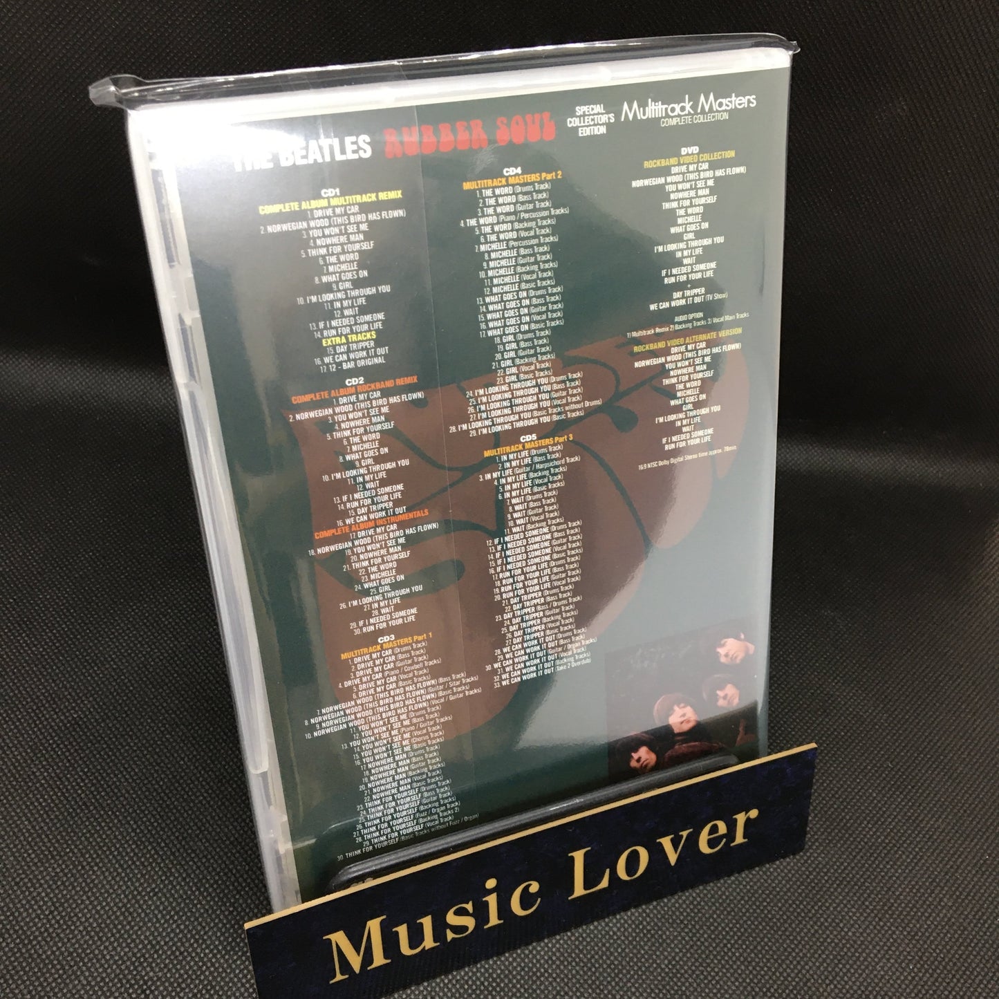 The Beatles Rubber Soul Special Collector's Edition 5CD 1DVD Set