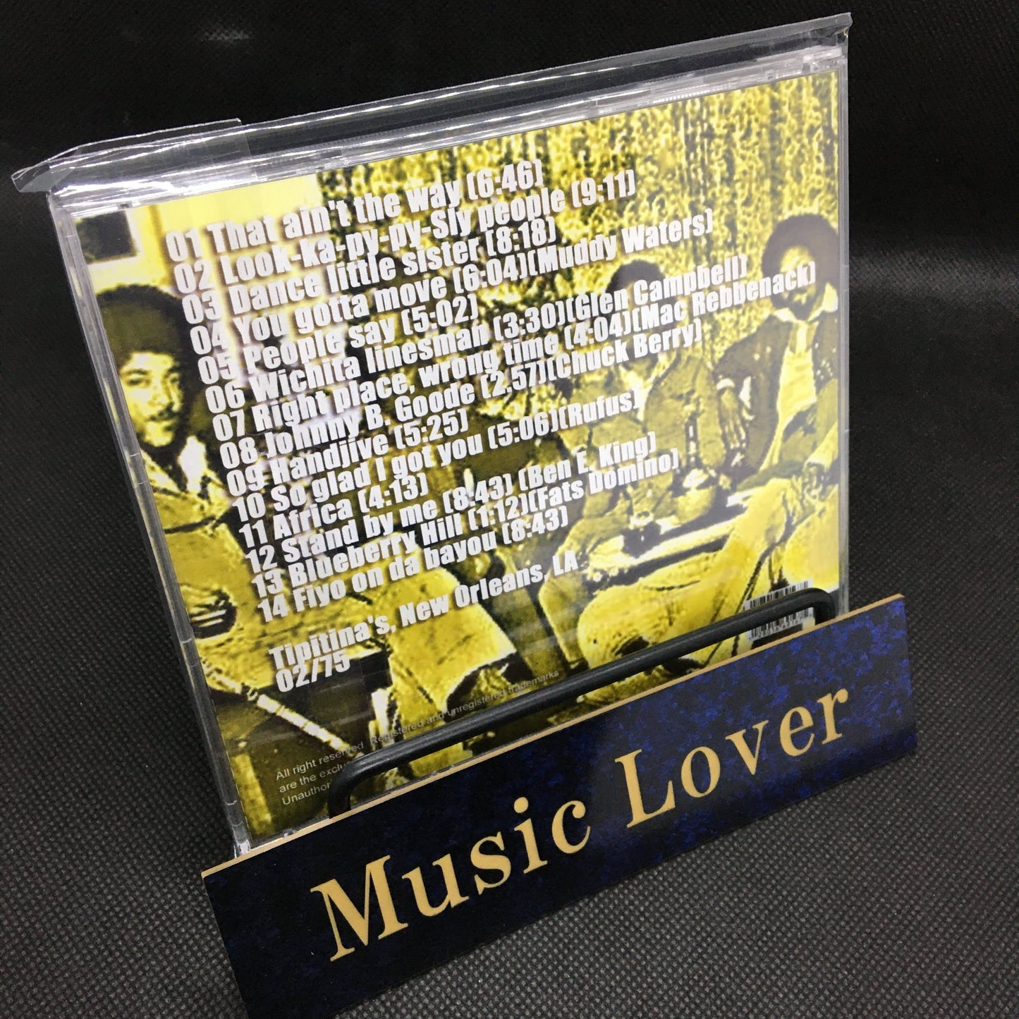 The Meters / Tipitina's New Orleans 1975 CAJA DE SONIDO (1 CDR)