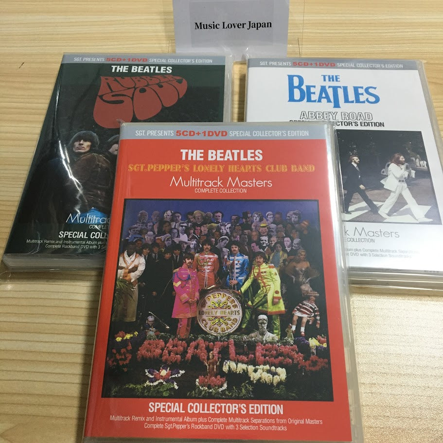 THE BEATLES / SPECIAL COLLECTOR'S EDITION MULTITRACK MASTERS 3 TITLE SET (3DVD+15CD)