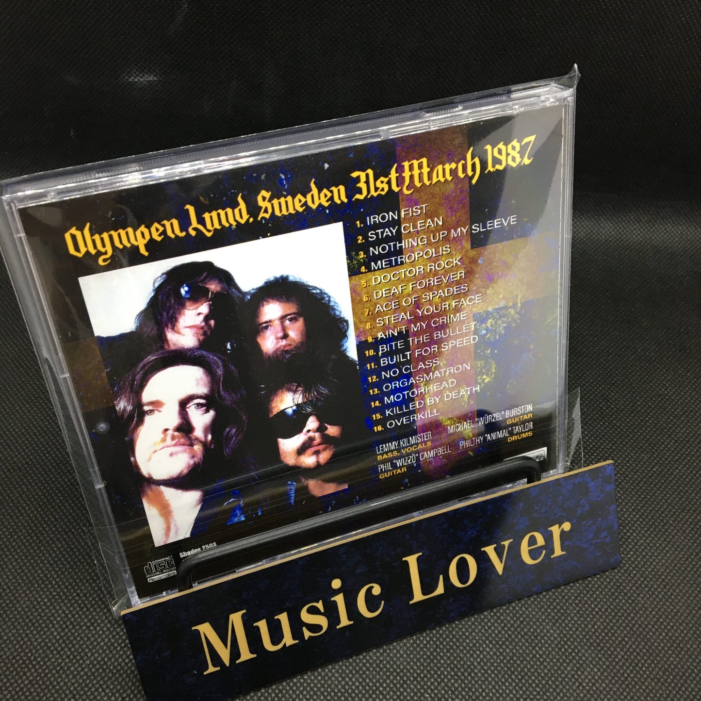 MOTORHEAD / LUND 1987 (1CDR)