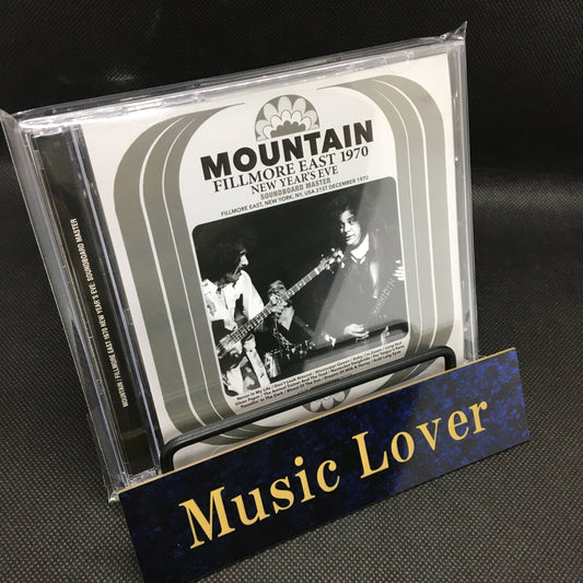 MOUNTAIN / FILLMORE EAST 1970 NEW YEAR'S EVE SOUNDBOARD MASTER STEREO SOUNDBOARD (2CD)