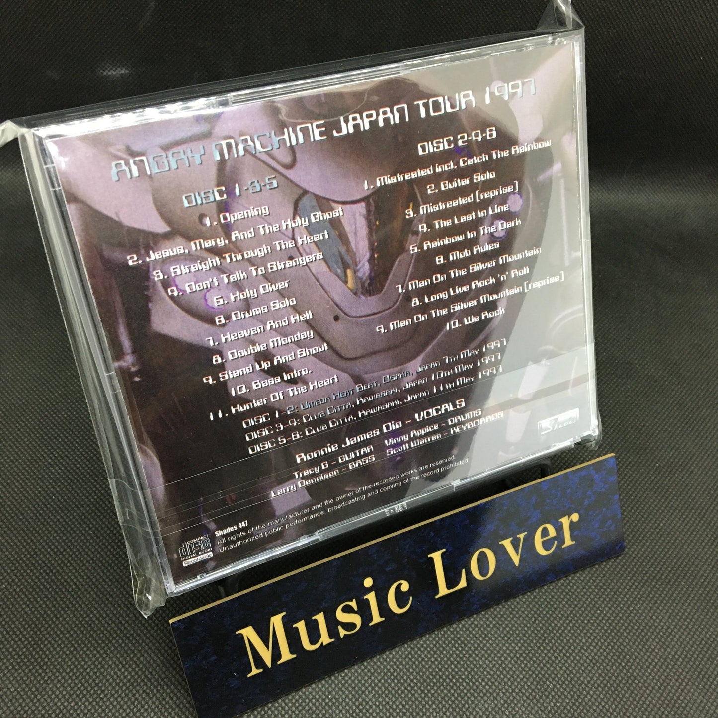 DIO / MACHINE MESSIAH: JAPAN TOUR 1997 (6CDR)