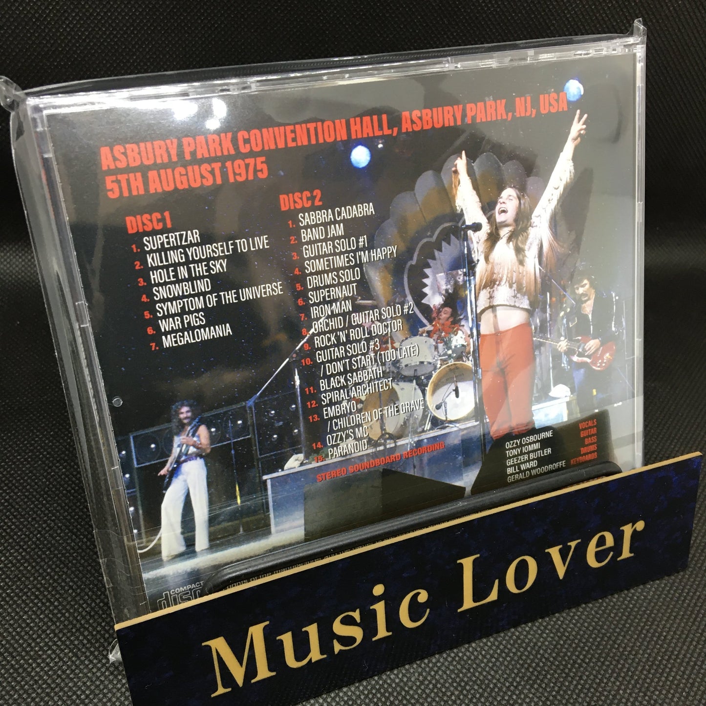 BLACK SABBATH / ASBURY PARK EDIZIONE 50° ANNIVERSARIO 1975 (2CD)