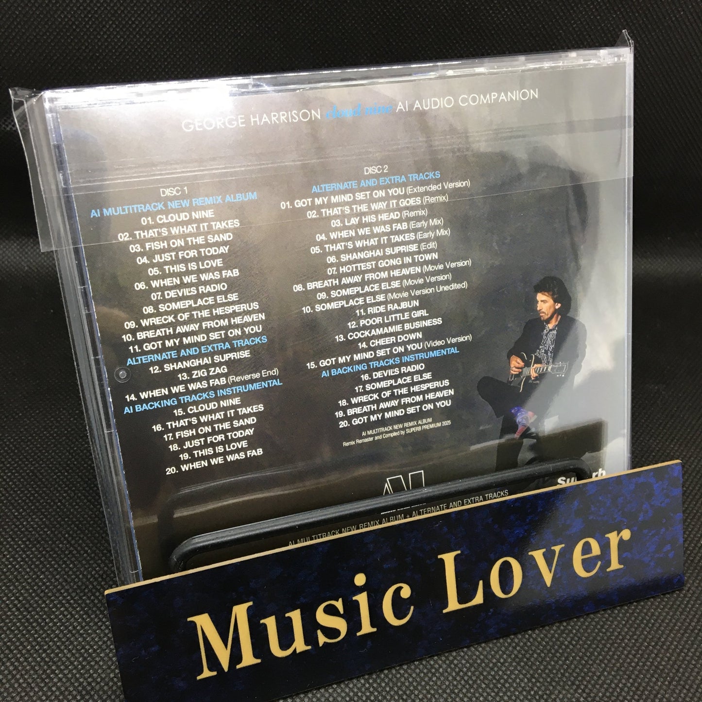 GEORGE HARRISON / CLOUD NINE AI-AUDIO COMPANION (2CD)