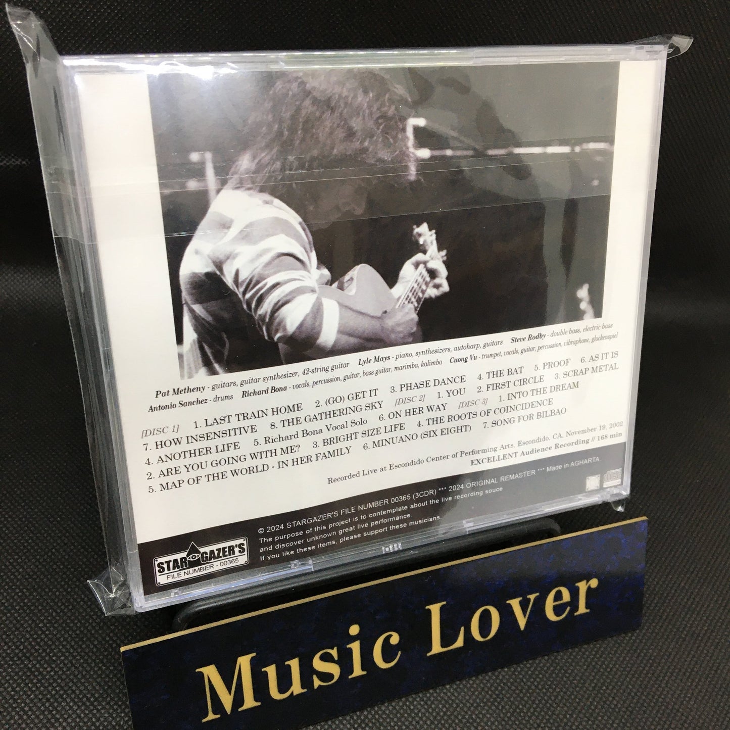 PAT METHENY GROUP / DAL VIVO A ESCONDIDO 021119 (3CDR)