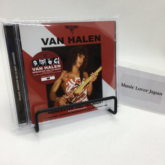 VAN HALEN / WORCESTER 1982 1.ª NOCHE SOUNDBOARD (2 CD)