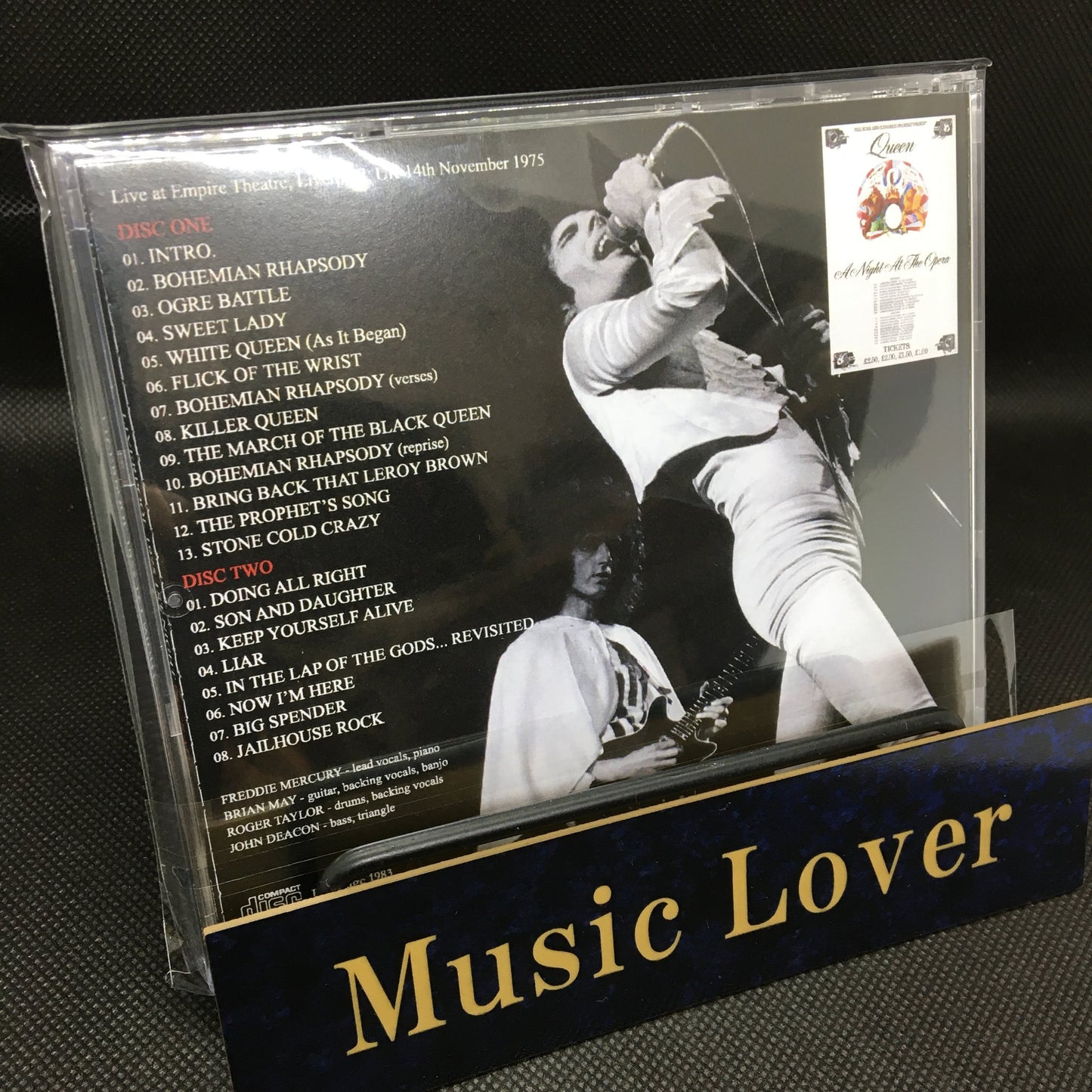 QUEEN / LIVERPOOL 1975 ACTUALIZACIÓN DE LA PRIMERA NOCHE (2CDR)